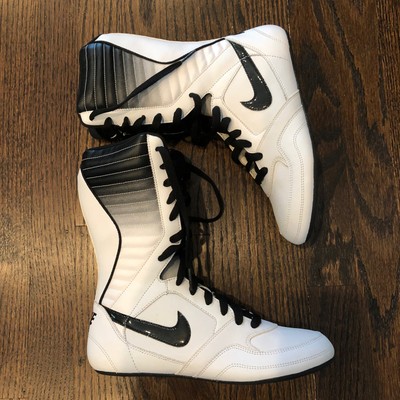 nike greco supreme wrestling shoes white