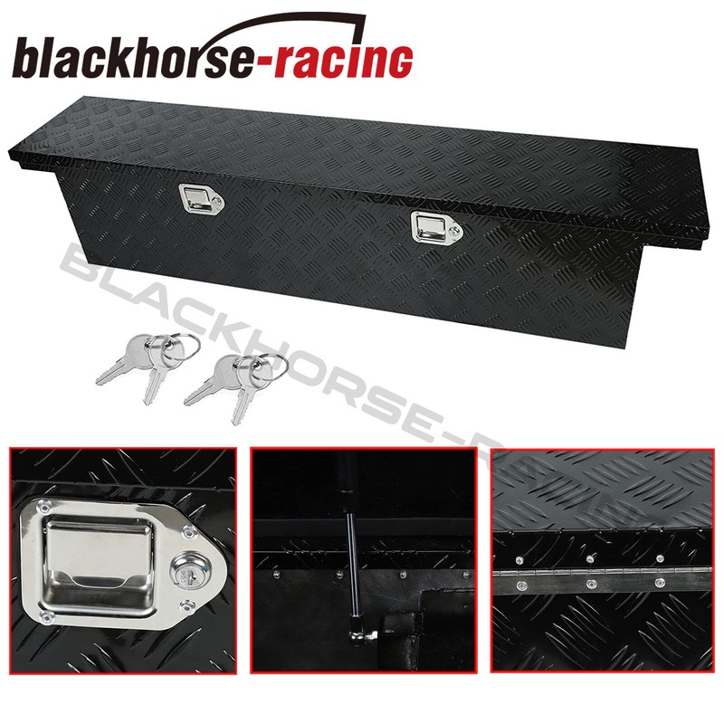 Aluminum Heavy Duty Pickup Truck 63"X12"X14" Bed Storage Tool Box