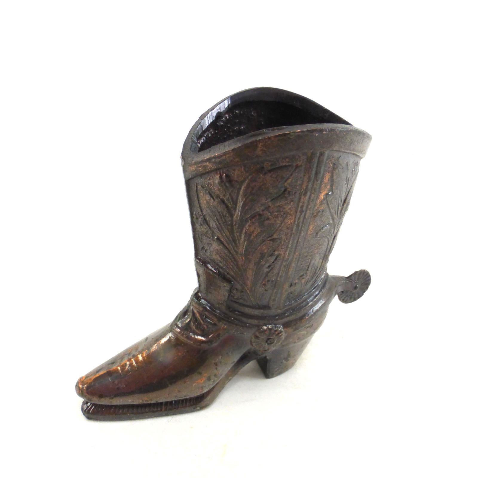Cowboy boot toothpick holder