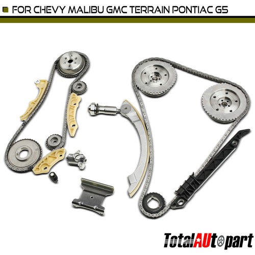 ヌ EQUINOX SP50 18x Engine Timing Chain Kit for Chevrolet Equinox Malibu GMC