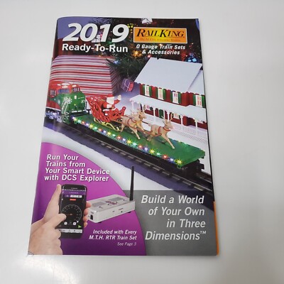 2019 MTH Railking Ready-To-Run Consumer Catalog Brochure Toy Trains 