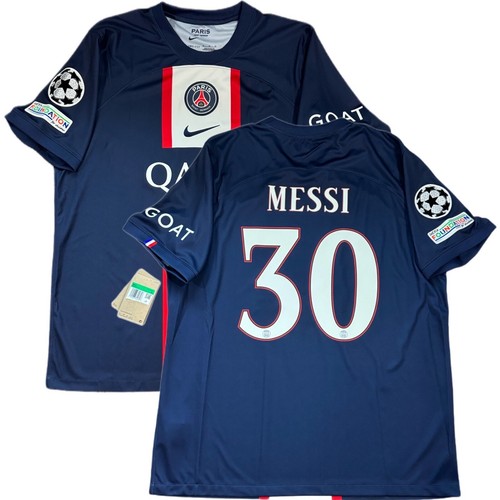 2022/23 PSG Home UCL Jersey #30 Messi XL Nike Paris Saint 2022/23 PSG Home UCL Jersey #30 Messi XL Nike Paris Saint