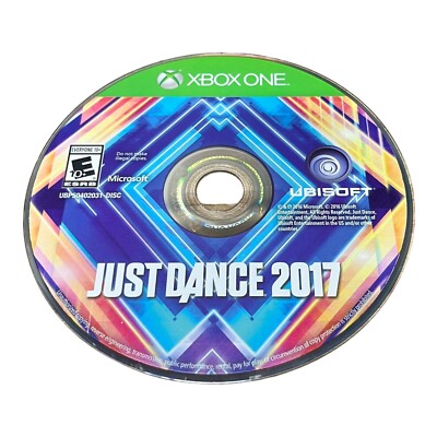 Just Dance 2017 (Microsoft Xbox One, 2016) - DISC ONLY Tested Game