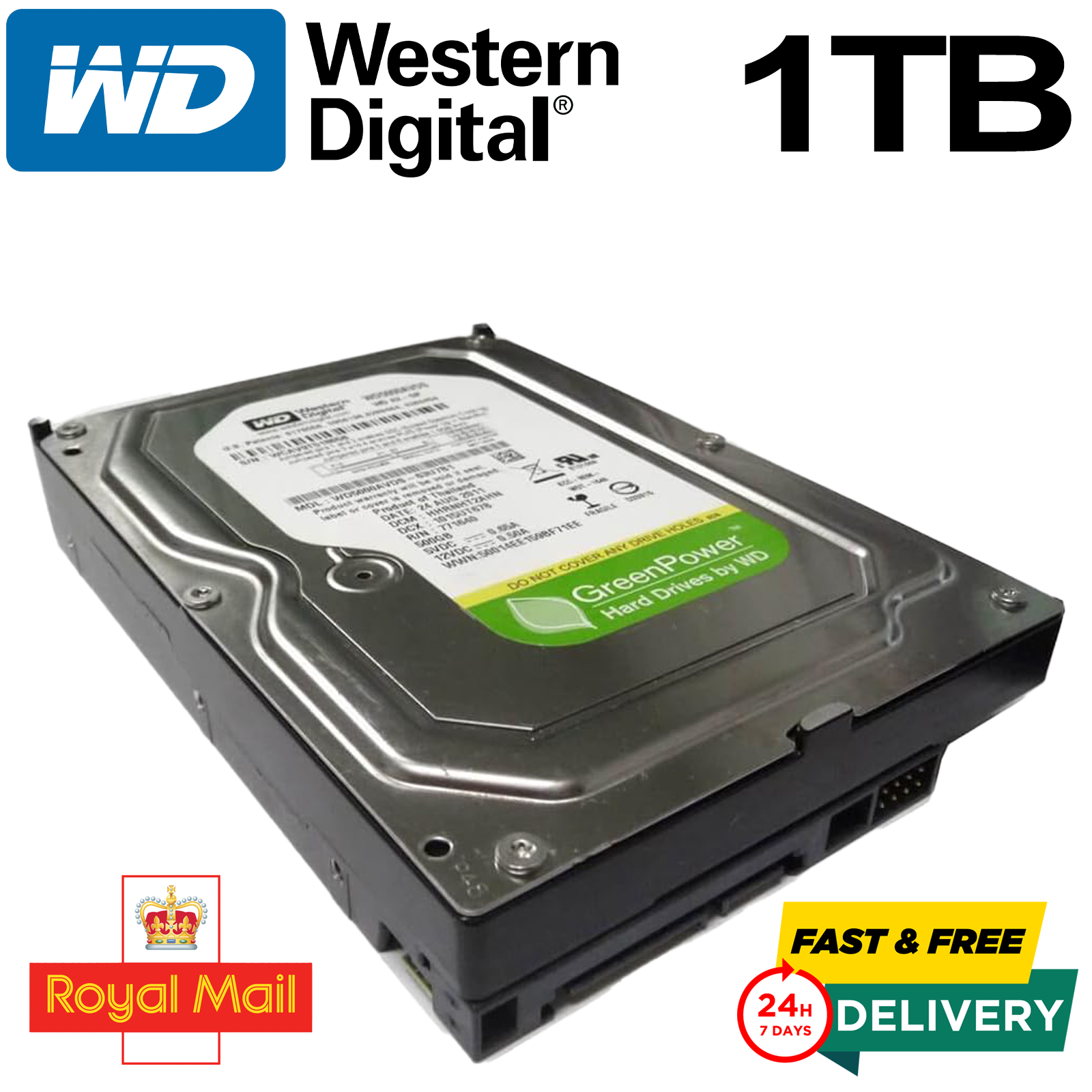 Western Digital WD AV-GP WD10EURX-83UY4Y0 1TB 3.5
