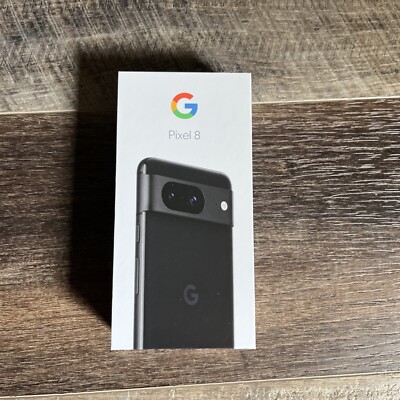  NEW!!   Google Pixel 8 - 128 GB - Obsidian (Unlocked)   NEW!!   SEALED BOX