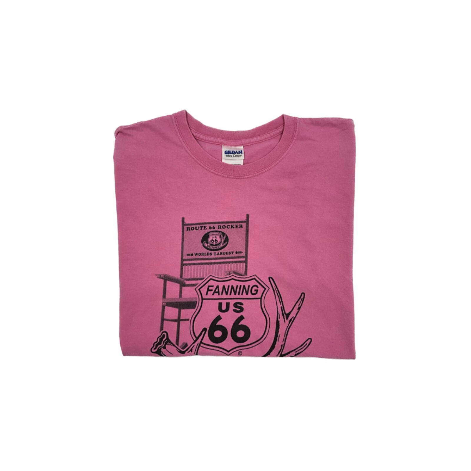 WeROCK vol.66 （浜田麻里他) Route 66 Rocker T-Shirt - Vintage Fanning MO Worlds Largest