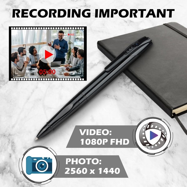 Hidden Cam Pocket Pen Camera 1080P HD Mini Body Video Recorder DVR Security USB - Image 120