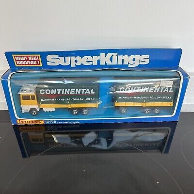 Matchbox Superkings K-21 Ford Transcontinental Continental In Original Box -Mint