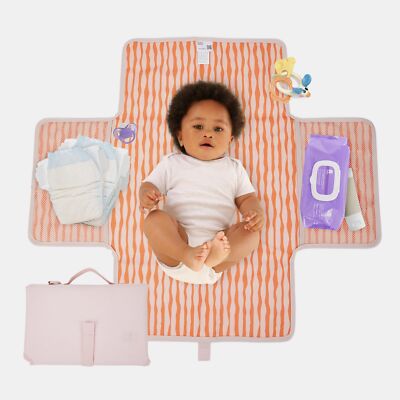 Hylat Baby matelas à langer pliable pour les déplacements – Rose