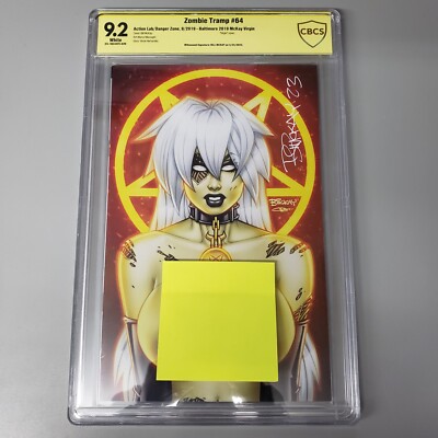 Zombie Tramp #64 CBCS NOT CGC 9.2 Bill McKay Baltimore Comic Con Virgin Variant