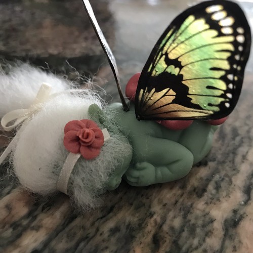 OOAK Fantasy 1 1/2” Art Fairy Doll Handmade