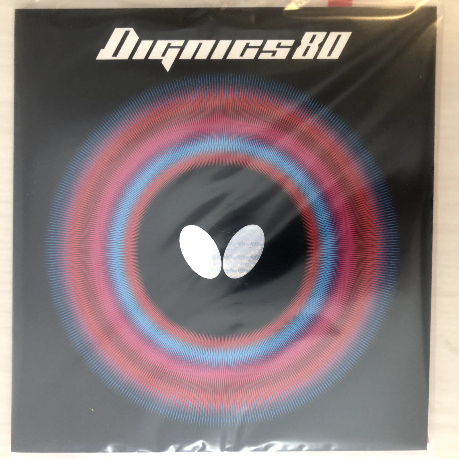 Butterfly Dignics 80 Red 1.9 mm Thick A 06050 Table Tennis