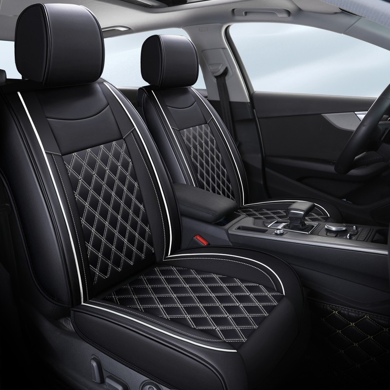 For VW Golf MK7 MK6 MK5 Car Seat Covers PU Leather Full Set Front Rear 2/5-Seats