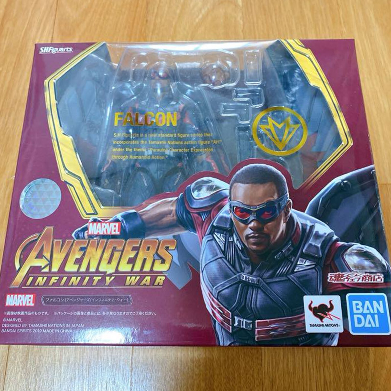 未使用品！S.H.Figuartsアベンジャーズインフィニティウォー　ファルコン S.H.Figuarts ファルコン（アベンジャーズ／インフィニティ