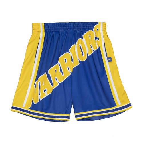 

МОДНЫЕ ШОРТЫ NBA MITCHELL - NESS GOLDEN STATE WARRIORS, Blue/yellow