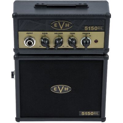 Eddie Van Halen EVH 5150 III EL34 Micro Stack Guitar Amplifier, Black and Gold