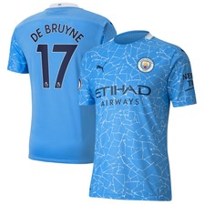 Kevin De Bruyne Manchester City Puma 2020/21 Home ...