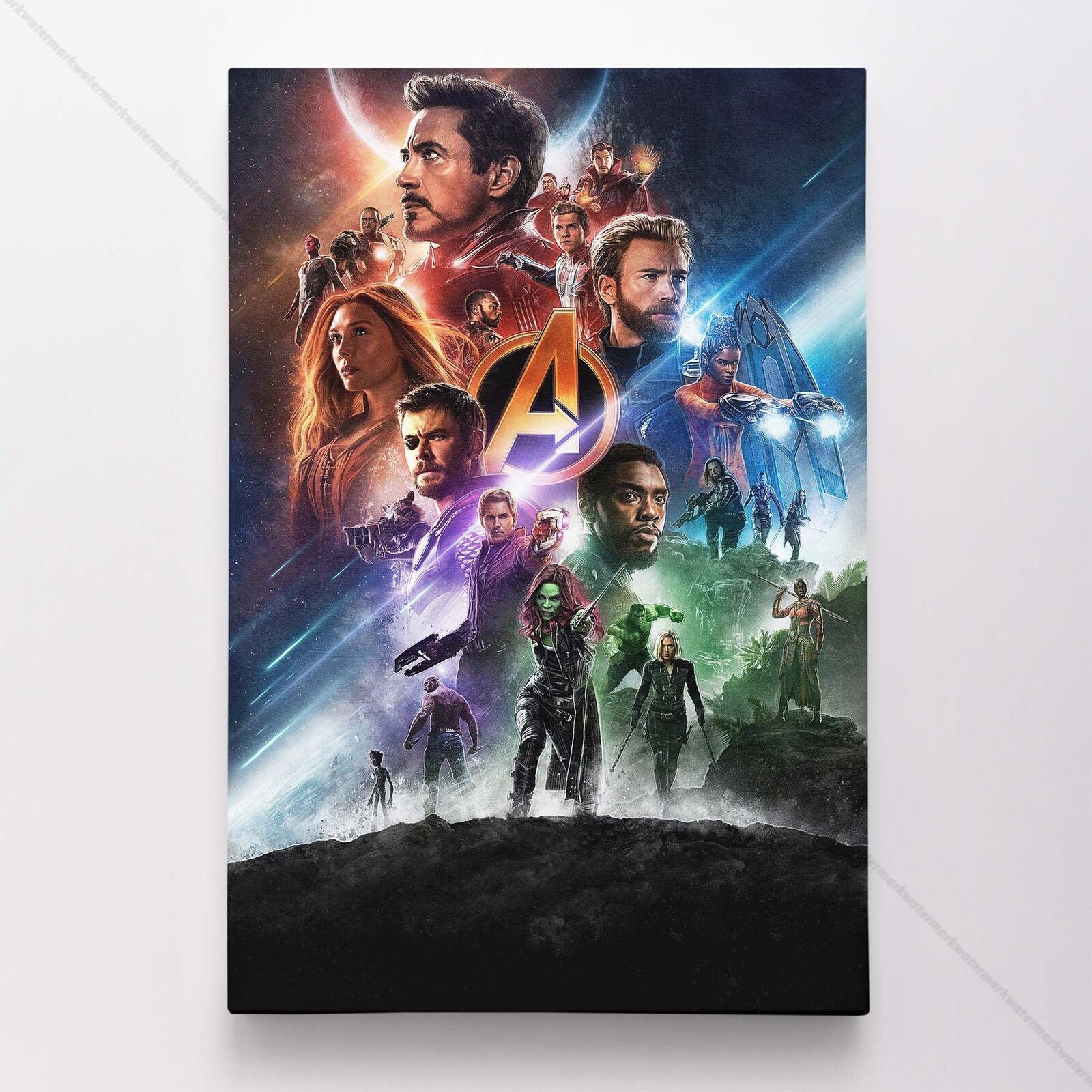 Avengers Poster Canvas Movie Infinity War Superhero Marvel Art Print #8384