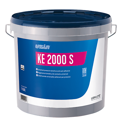 UZIN KE 2000 S Kraftvoll Universalklebstoff Vinyl PVC Kork CV Linoleum 2-6-14kg