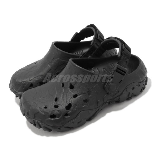 

Мужские повседневные сандалии унисекс без шнурков Crocs All Terrain Atlas Clog 208391-060, Черный, All Terrain Atlas Clog