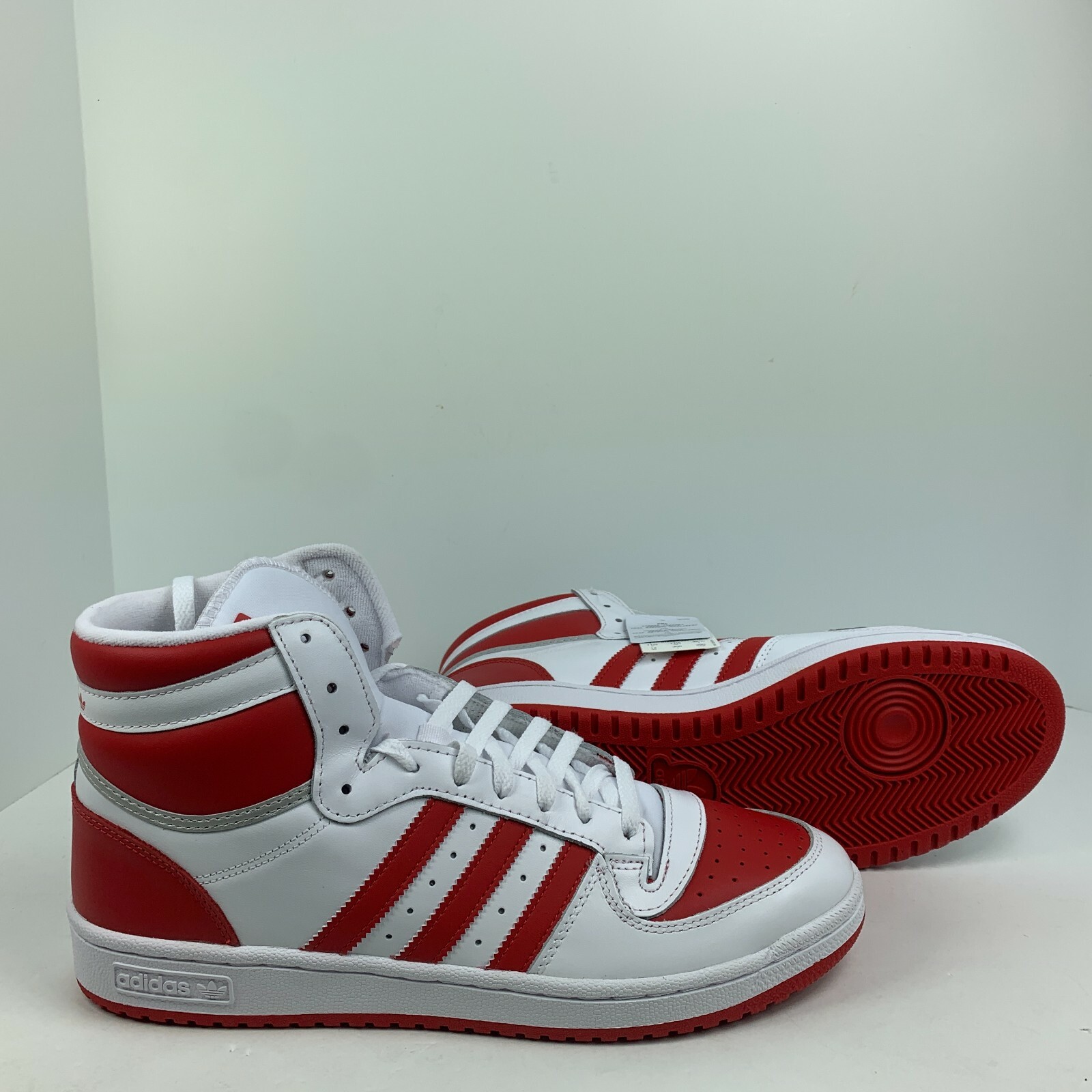 adidas RIVALRY HI 265mm ホワイト/レッド　箱付き Adidas Rivalry Hi Crystal White/Better Scarlet Women's