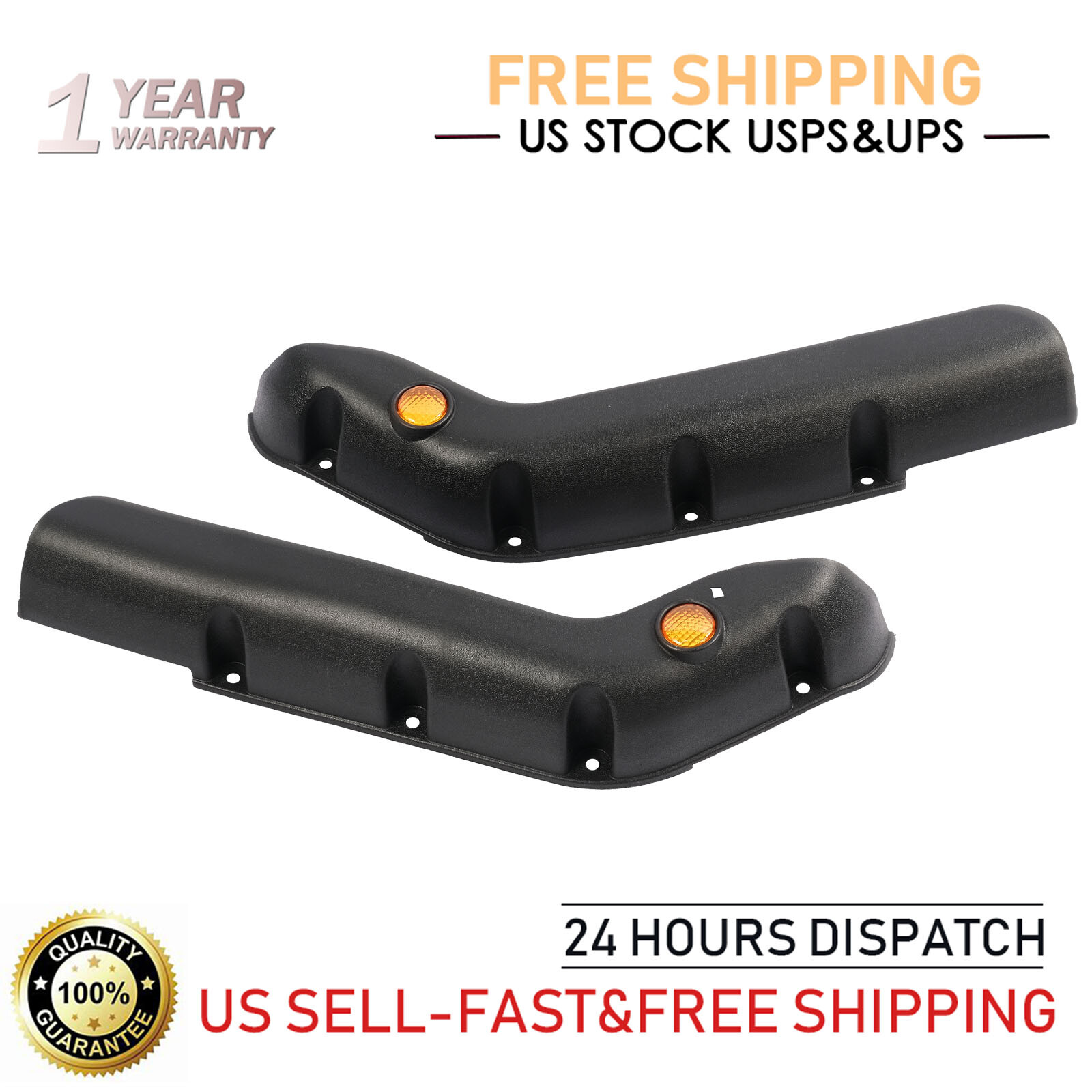 4x Golf Cart Standard Fender Flares Front and Rear Set for EZGO TXT Model