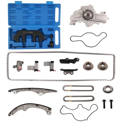 Timing Chain Kit w/ Water Pump & Alignment Tools for Mazda CX-9 3.7L MZI 2008-10