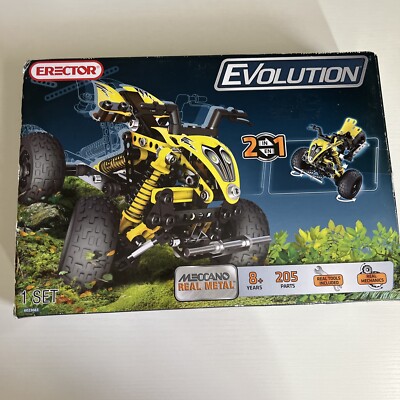 New Erector Evolution ATV 3 Wheeler 5210 Meccano