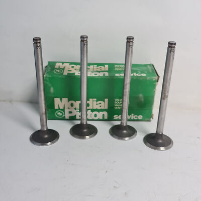 Set 4 Pcs Intake Valve Peugeot 204 - 304 Mondial Piston For 7593349