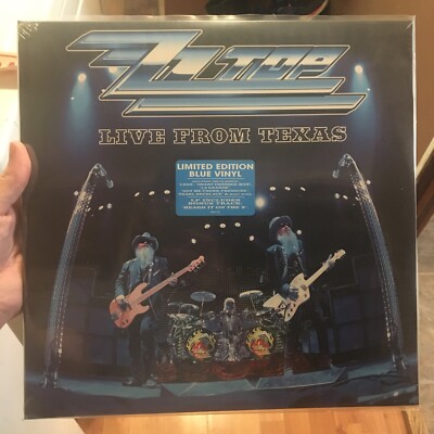 ZZ Top- Live From Texas-White Vinyl-Limit Edition- New - Sealed - 2008