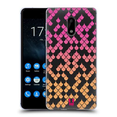 HEAD CASE DESIGNS COLOURFUL SCALES SOFT GEL CASE FOR NOKIA PHONES 1