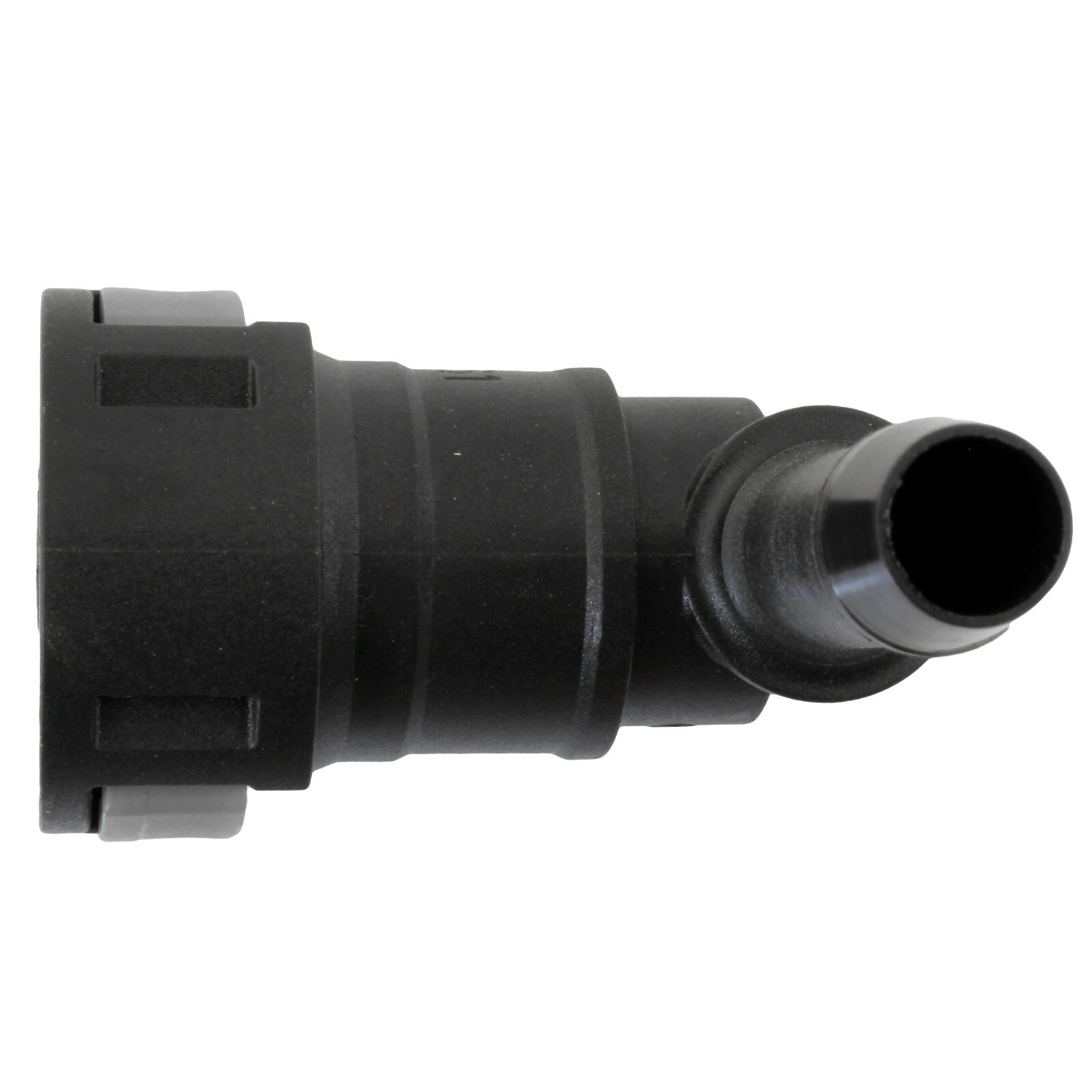 Fuel Line Quick Connect, 90° PushOn, Adapter for 1/2 Steel to 1/2