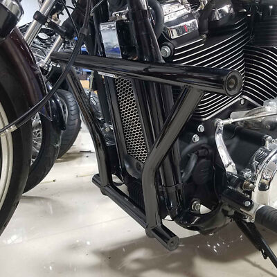 Matte Black Engine Guard Crash Bar Fit For Harley Softail Sport Glide 2018-2023