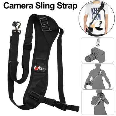 Universal Quick Rapid Single Shoulder Sling Belt Neck Strap For Camera DSLR SLR
