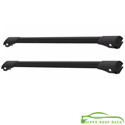Luggage Carrier 2X for Citroen Berlingo 2018-2023 Roof Rack Cross Bars Black