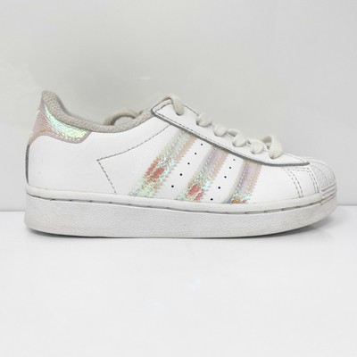 

Adidas Boys Superstar FV3147 Белая повседневная обувь Кроссовки Размер 11, Белый, Superstar