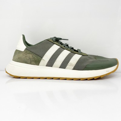 

Adidas Womens Flashback BY9303 Зеленые повседневные кроссовки, размер 8,5, Зеленый, Flashback