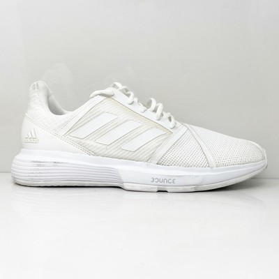 

Adidas Womens Courtjam Bounce G26833 Белые кроссовки для бега, размер 11, Белый, Courtjam Bounce