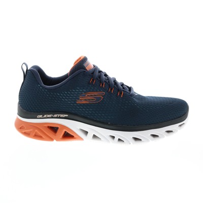 

Skechers Glide Step Sport Wave Heat Мужские синие кроссовки Lifestyle Обувь, Синий, Skechers Glide Step Sport Wave Heat
