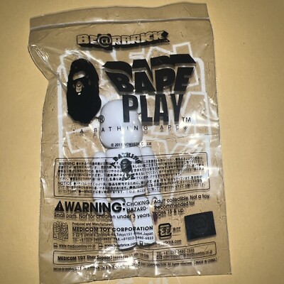 Be@rbrick    A Bathing Ape Bape Play Novelty Lmited Rare 100% Medicom Toy