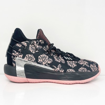 

Adidas Boys Dame 7 FZ5453 Черные баскетбольные кроссовки Размер 4,5, Черный, Dame 7