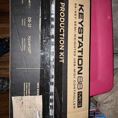 M-Audio Keystation 88 MK3 Keyboard Controller - Black