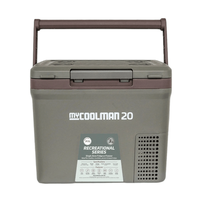 MyCoolman 19.3L Portable Fridge Freezer - Compact, Bluetooth, Autumn Sale