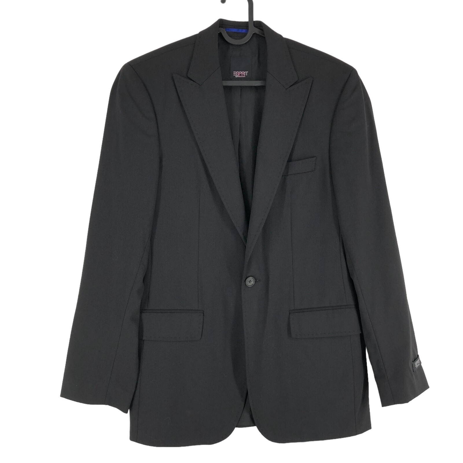 ESPRIT Men Chicago London Fit 44% Wool Blazer Jacket Size 46