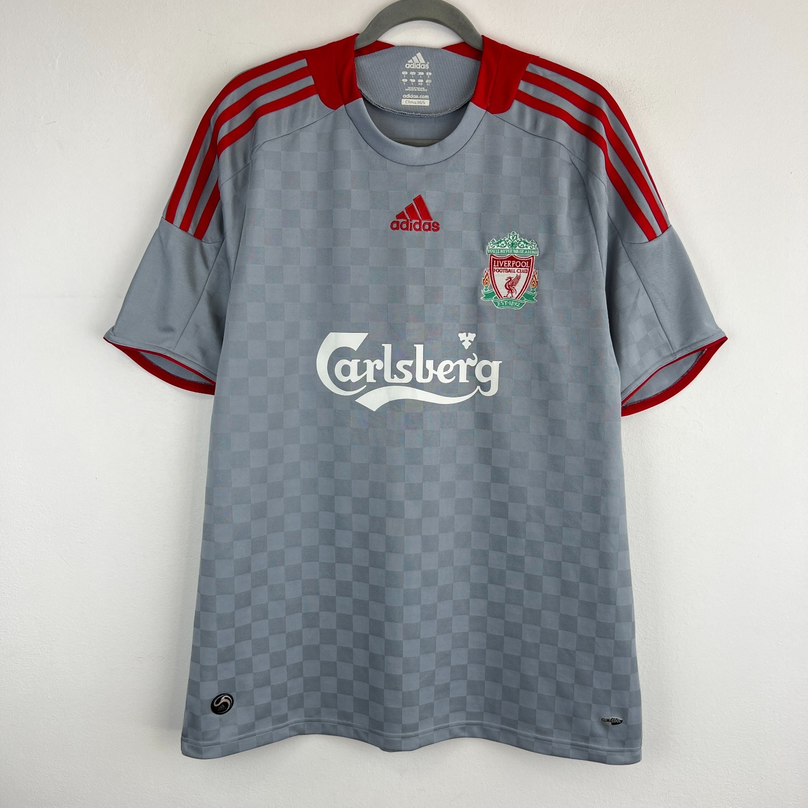 Liverpool adidas 08/09 アウェイ　ユニフォーム Liverpool 2008/2009 Adidas Away Football Soccer Jersey Shirt Men's