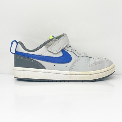 

Nike Boys Court Borough Low 2 BQ5451-012 Серые повседневные кроссовки, размер 12,5C, Серый, Court Borough Low 2