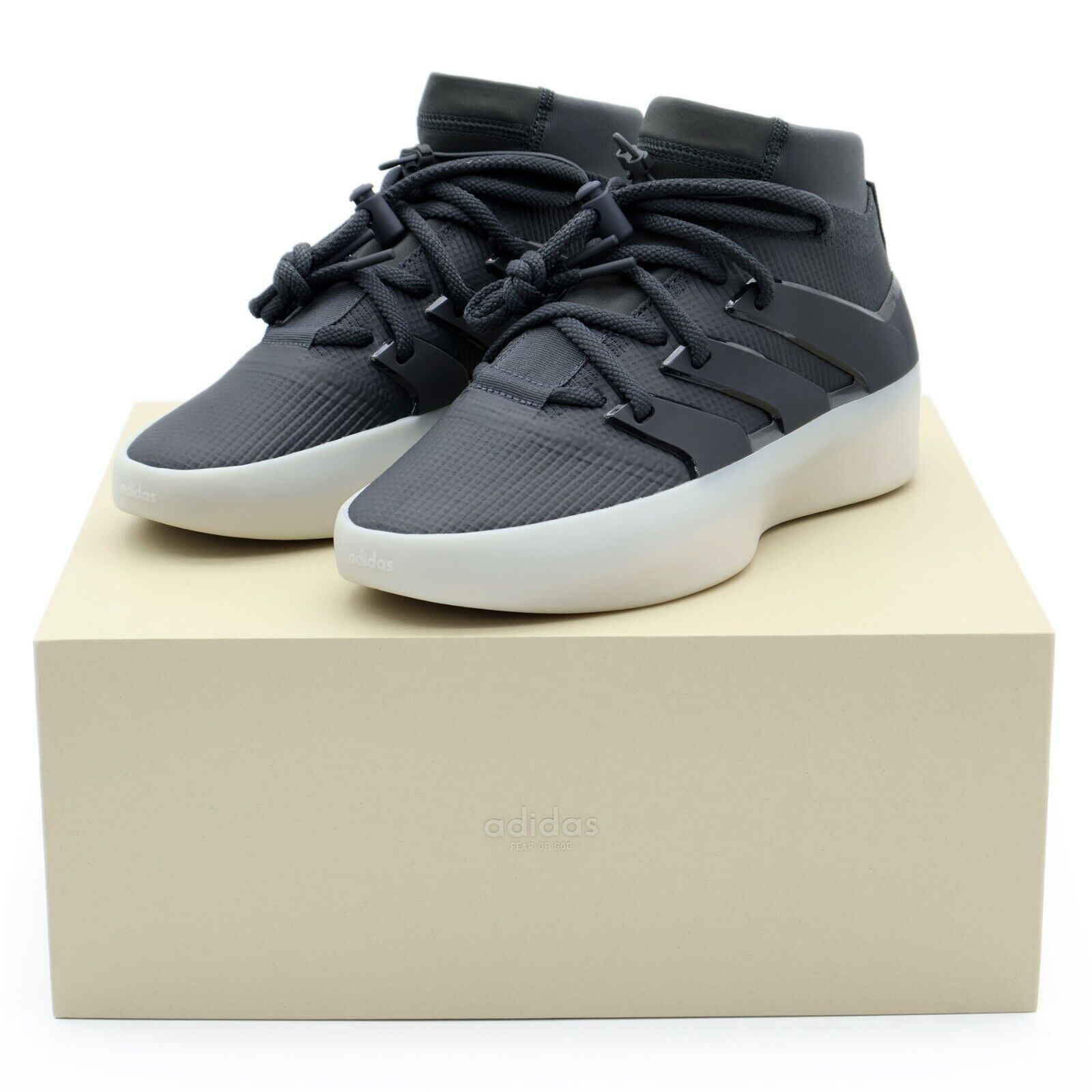 IF6680 FEAR OF GOD ATHLETICS adidas I Basketball Carbon Grey IF6680 FEAR OF GOD ATHLETICS adidas I Basketball Carbon Grey