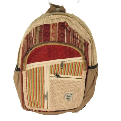 Hemp Backpack | Organic |THC Free | Eco Friendly | Free of Toxic Chemicals |L ॐ 
