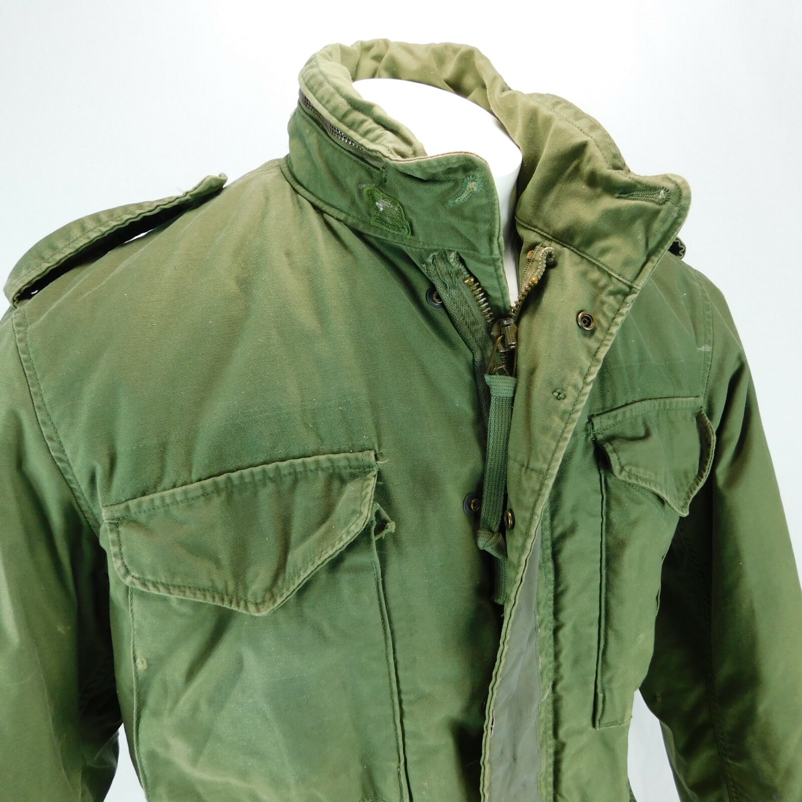 ジャケット・アウター AIR WEATHER | FIELD COAT Vintage US Army 1980s Cold Weather Field Coat Jacket M-65 OG