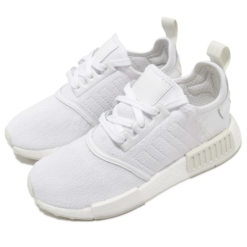 

adidas Originals NMD_R1 W BOOST Белая Серая Серебряная Женская Повседневная Обувь G58303, Белый, Nmd_r1 W